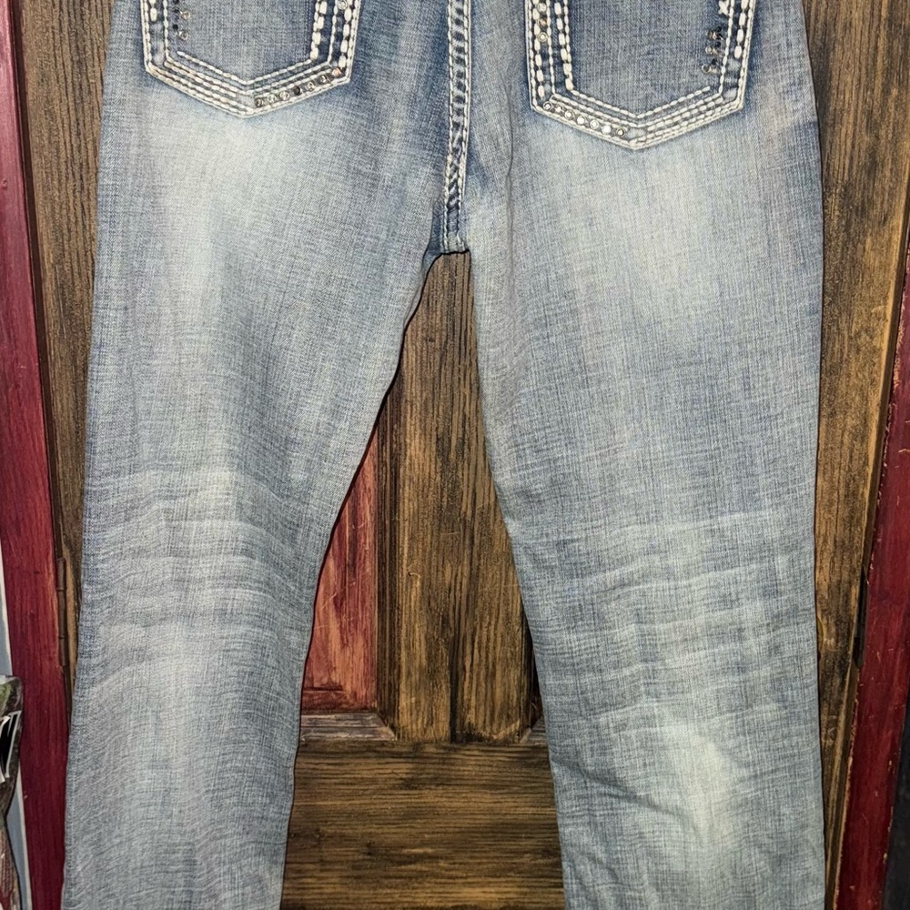 Rock & Roll Cowgirl Women's Boot Cut Jeans - Blue